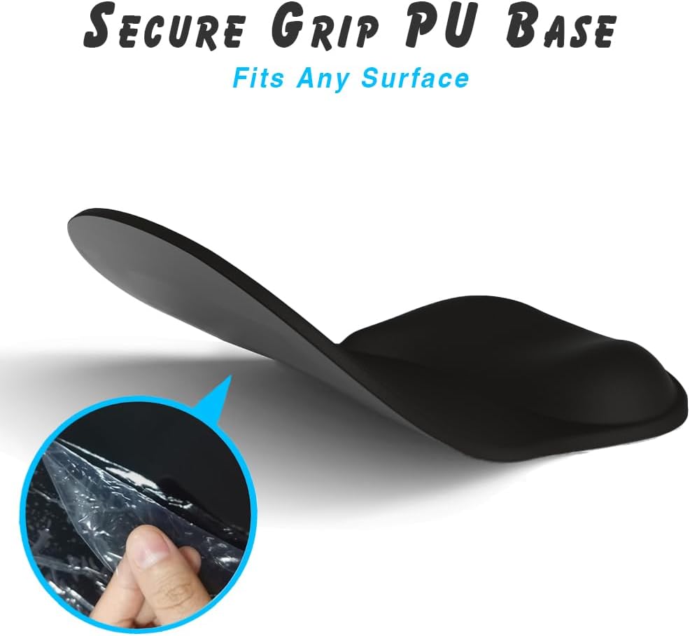 DEMON CHEST ErgoComfort Gel Wrist Rest Mouse Pad-Ergonomic Office Mousepad with Wrist Support-Non-Slip, Design Desk Accessories Mat