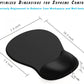 DEMON CHEST ErgoComfort Gel Wrist Rest Mouse Pad-Ergonomic Office Mousepad with Wrist Support-Non-Slip, Design Desk Accessories Mat