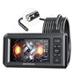 DEPSTECH Dual Lens Industrial Endoscope, 1080P Digital Borescope Inspection Camera, 7.9mm IP67 Waterproof Sewer Camera with 4.3" LCD Screen