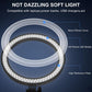 Desk Ring Light with Stand - 10.5'' Desktop Ring Light with Phone Holder for Video Recording, Circle Light for Computer Zoom Meeting Video Conference