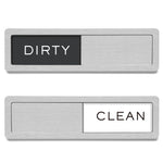 Dishwasher Magnet Clean Dirty Sign, Strong Magnet Non-Scratch Clean Dirty Magnet for Dishwasher, Easy to Read & Slide
