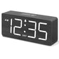 DreamSky Wooden Digital Alarm Clock for Bedroom - Loud Alarm Clock for Heavy Sleepers with Volume Control