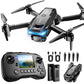 Drone with Camera - Drone with Screen on Controller for Beginners, Foldable Remote Control Quadcopter with Gesture Control, 3D Flip, One Key Start