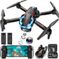 Drone with Camera for Adults, 2K HD FPV Drones with Upgrade Altitude Hold, One-Key Take Off/Landing, Speed Adjustment, Headless Mode, 2 Batteries