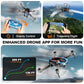 Drone with Camera for Adults, 2K HD FPV Drones with Upgrade Altitude Hold, One-Key Take Off/Landing, Speed Adjustment, Headless Mode, 2 Batteries