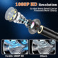 Dual-Lens Endoscope with Light, Endoscope Camera with Light with 4.3" IPS Screen, 1920P HD with 8 LED Lights, 16.4ft Semi-Rigid Cable