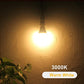 Dusk to Dawn LED Light Bulbs Outdoor, Automatic On/Off, 60W Equivalent, Warm White 3000K, Energy Efficient 9.5W, 850 Lumen, A19, E26 Base, 4-Pack