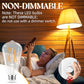 Edison Bulbs, E26 LED Bulb 60 watt Equivalent, Non-Dimmable, Soft White 2700K, ST58 Vintage Light Bulbs, 90+ CRI, 6W 600LM, E26 Medium Base (12 Pack)
