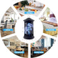 Electric Bug Zapper Indoor/Outdoor, 4200V High Powered Mosquito Zappers Killer, Waterproof Insect Fly Swatter Zapper Mosquito Trap Outdoor, Fly Traps