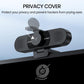 EMEET 1080P Webcam with Microphone, C960 Web Cam, 2 Mics, 90° FOV, USB Type-A & A-to-C Adapter, Plug&Play Computer Camera for Online Calling