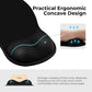EooCoo Ergonomic Mouse Pad with Gel Wrist Rest, Concave Design, Non-Slip Base for Laptop and Computer