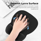 EooCoo Ergonomic Mouse Pad with Wrist Support, Mousepad with Memory Foam Wrist Rest and Non-Slip Base for Computer, Cafe, Home & Office