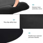 EooCoo Ergonomic Mouse Pad with Wrist Support, Mousepad with Memory Foam Wrist Rest and Non-Slip Base for Computer, Cafe, Home & Office