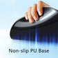 Ergonomic Mouse Pad with Gel Wrist Rest, Non-Slip Mouse Pad for Office & Home (Black)