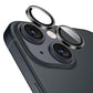 ESR Camera Lens Protector for iPhone 15/15 Plus/14/14 Plus, Ultra-tough HD Individual Lens Protectors, Scratch Resistant (Black)