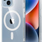 ESR for iPhone 14/iPhone 13 Case, Compatible with MagSafe, Classic Hybrid Magnetic Mobile Phone Case iPhone 14/13 Case, Military Standard (Clear)