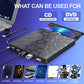 External CD/DVD Drive for Laptop, DVD Player for Laptop, 8 in 1 USB 3.0 Ultra-Slim Portable, CD Burner External Disk Drive Optical