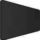 Extra Large Mouse Pad 31.5 x 11.8 in, Gaming Mousepad with Stitched Edges, Premium Microfiber Cloth Surface (Black)