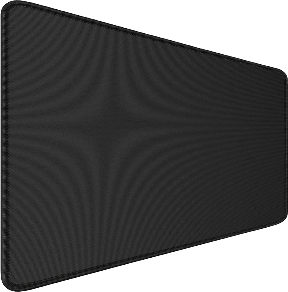 Extra Large Mouse Pad 31.5 x 11.8 in, Gaming Mousepad with Stitched Edges, Premium Microfiber Cloth Surface (Black)