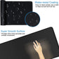 Extra Large Mouse Pad 31.5 x 11.8 in, Gaming Mousepad with Stitched Edges, Premium Microfiber Cloth Surface (Black)