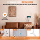 EZ Outlet Electrical Outlet Extender. Access Hard-to-Reach Outlets! Features USB-A, USB-C, and 2 AC Outlets, Extends 22"-34"