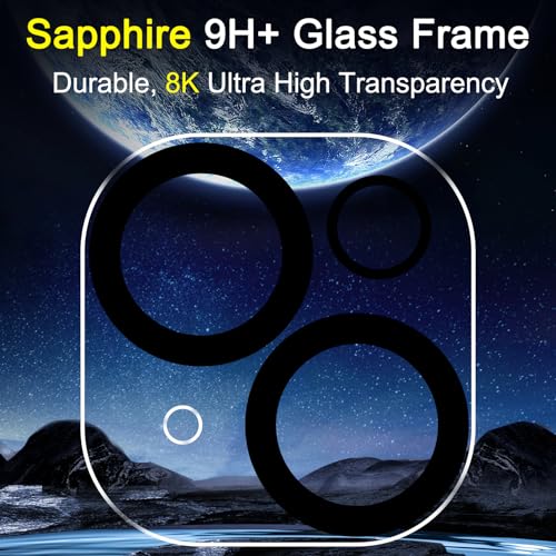 Ferilinso for iPhone 14 iPhone 15 iPhone 14 Plus iPhone 15 Plus Camera Lens Protector for iPhone 13 13 Mini Lens Screen Protector Accessories Cover 9H