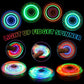 Fidget Spinner 2 Pack, Light up Sensory Fidget Toys Adults Kids 4-8-12
