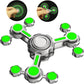 Fidget Spinner Toy for Kids Adults Metal Figette, Silent Cool Gadgets Quiet Office Finger Roller Desk Toy Stress Relief Tools Calm Down