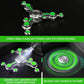 Fidget Spinner Toy for Kids Adults Metal Figette, Silent Cool Gadgets Quiet Office Finger Roller Desk Toy Stress Relief Tools Calm Down