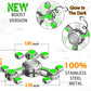 Fidget Spinner Toy for Kids Adults Metal Figette, Silent Cool Gadgets Quiet Office Finger Roller Desk Toy Stress Relief Tools Calm Down