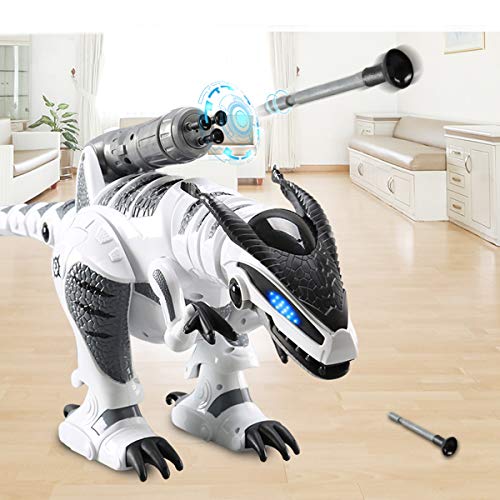 Fistone RC Robot Dinosaur Intelligent Interactive Smart Toy Electronic Remote Controller Robot Walking Dancing Singing with Fight Mode Toys