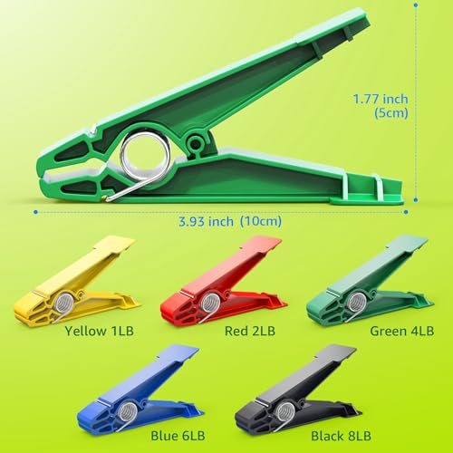 FitBeast Finger Exerciser Set - 5 Resistance Clips for Grip Strength & Dexterity - Finger Strengthener