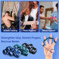 FitBeast Grip Strength Trainer - 6 Piece Hand Exercise Kit with Finger Extension Exerciser & Squeeze Balls for Adults