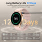 Fitpolo Smart Watch for Women, 1.3" AMOLED Touchscreen Fitness Tracker, Make/Answer Calls, Heart Rate SpO2 Monitor, IP68 Waterproof