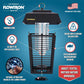 Flowtron Bug Zapper, 1 Acre of Outdoor Coverage with Powerful 40W Bulb & 5600V Instant Killing Grid, Electric Insect, Fly & Mosquito Zapper