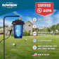Flowtron Bug Zapper, 1 Acre of Outdoor Coverage with Powerful 40W Bulb & 5600V Instant Killing Grid, Electric Insect, Fly & Mosquito Zapper