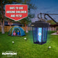 Flowtron Bug Zapper, 1 Acre of Outdoor Coverage with Powerful 40W Bulb & 5600V Instant Killing Grid, Electric Insect, Fly & Mosquito Zapper
