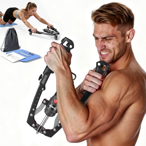 FLYBIRD Chest & Arm Twister & Core Trainer, Hydraulic Power CoreFlex Twister Chest Workout Equipment, 22-440lbs for Strength Trainer