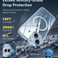 FNTCASE for iPhone 15 Case Clear, iPhone 14/13 Case Magnetic Phone Cases with Screen Protector (A-Clear)