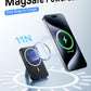 for Magsafe Portable Charger, 10000mAh Wireless Magnetic Power Bank with USB C Charging and stand, Travel Essential for Magsafe Battery Pack