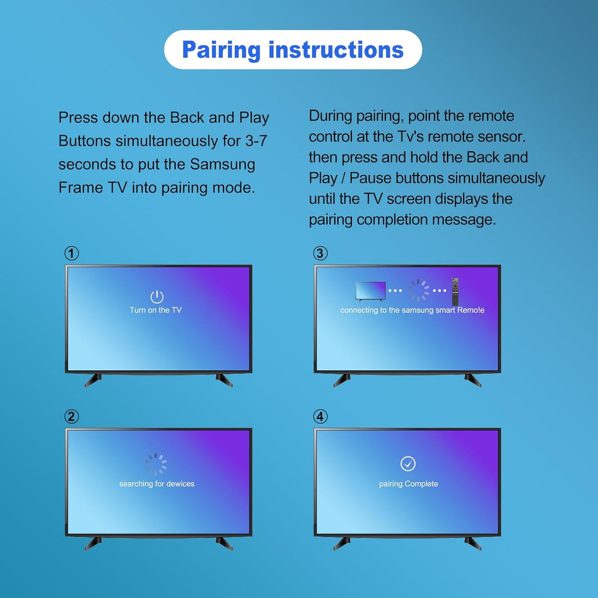 for Samsung Frame TV Remote Replacement, for 2018-2024 Samsung Frame Remote, Voice Function. for Crystal QLED 4K 8K. Bn59-01391A(No Solar).