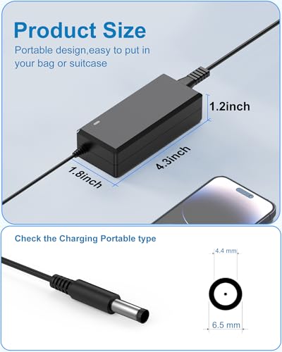 for Samsung Monitor Power Cord DC 14V 4A for Samsung SyncMaster 32” 27" 24" 22" 23" 20" 19" 18" 17" 15” Screen LED LCD TFT Monitor TV Power Supply