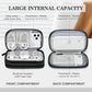 FYY Travel Cable Organizer Pouch Electronic Accessories Carry Case Portable Waterproof Double Layers All-in-One Storage Bag for Cord, Charger, Phone