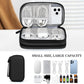FYY Travel Cable Organizer Pouch Electronic Accessories Carry Case Portable Waterproof Double Layers All-in-One Storage Bag for Cord, Charger, Phone