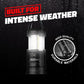 GearLight Camping Lantern - 2 Portable LED Battery Powered Lantern with Magnetic Base and Foldable Hook for Emergency Use or Campsites (Black)