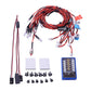 Globact Rc Car Headlights Taillight Rc Truck Led Lights Flashing Light Lamp 12 LED 5 Operation Modes for 1/10 Rc Trucks, Crawler, Off-Road