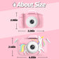 Goopow Kids Camera Toys for 3-8 Year Old Girls Boys, Children Digital Video Camcorder Camera with Cartoon Soft Cover - 32G SD Card Included
