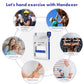 Grip Strength Tester 265lb/120kg, Digital Hand Dynamometer with Backlit LCD for Grip Strength Testing and Training