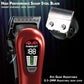 Hair Clippers for Men Professional Clippers for Men Cordless&Corded Barber Clippers for Hair Cutting & Grooming. Rechargeable Hair Trimmer Kit (Red)