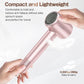 Hair Dryer, High-Speed Ionic Low Noise Blow Dryer with Brushless Motor, Thermo-Control Quiet Compact Hair Blow Dryer with Nozzle Attachment